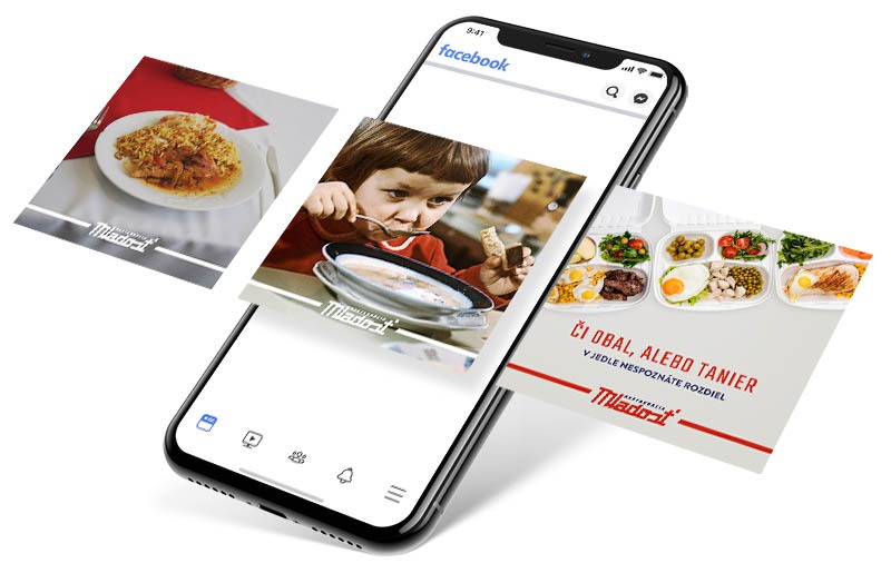 Reštaurácia Mladosť - Facebook reklama